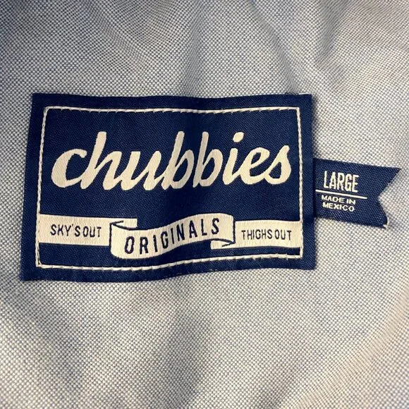 CHUBBIES Boomshakalaka Chino Shorts 7" Size L Taupe - Picture 2 of 6